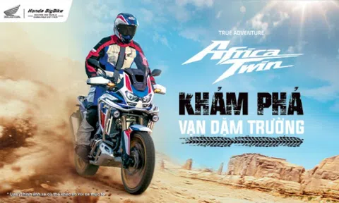 Honda Việt Nam chính thức giới thiệu mẫu xe Africa Twin thế hệ 2023 mới