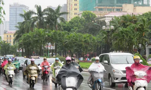 Không khí lạnh tràn về, Bắc Bộ và Trung Bộ có mưa