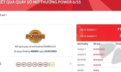 Vừa có thêm người trúng Vietlott 71 tỷ đồng