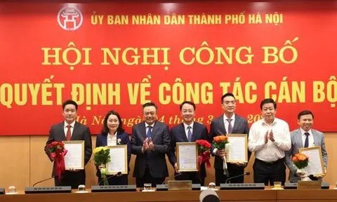 Hà Nội có 3 tân Giám đốc Sở