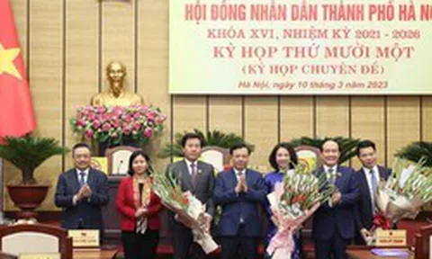 Phân công nhiệm vụ, lĩnh vực công tác Chủ tịch, các Phó Chủ tịch thành phố Hà Nội