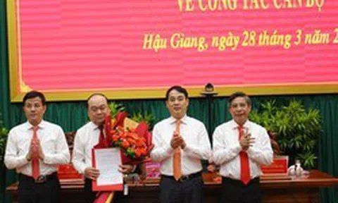 Ban Bí thư chuẩn y nhân sự Ban Thường vụ Tỉnh ủy Hậu Giang