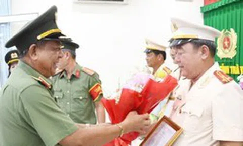 Công an tỉnh Trà Vinh điều động, bổ nhiệm nhiều cán bộ lãnh đạo