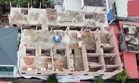 Vụ gia đình chủ tịch phường xây 9 căn nhà liền kề không phép: Phạt 65 triệu đồng