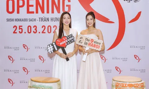 Lương Thùy Linh hội ngộ Đỗ Thị Hà tại sự kiện