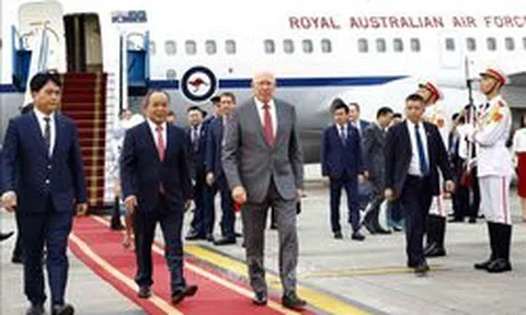 Toàn quyền Australia David Hurley bắt đầu thăm cấp Nhà nước tới Việt Nam