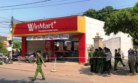 Án mạng kinh hoàng tại cửa hàng Winmart+ ở Quảng Ngãi