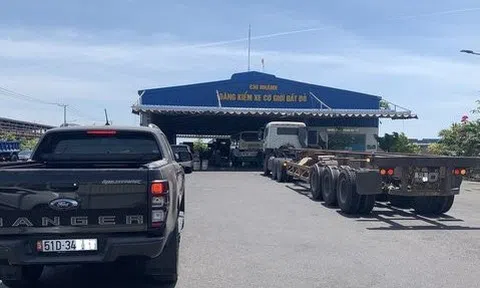 Bà Rịa-Vũng Tàu: Một trung tâm đăng kiểm dừng nhận hồ sơ một số phương tiện