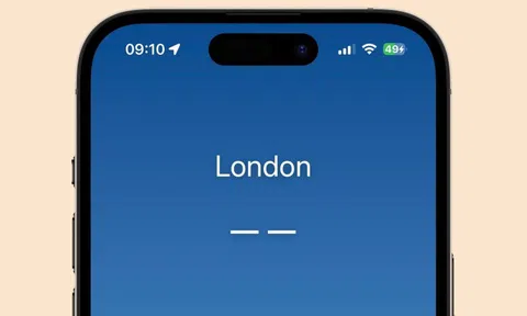 App thời tiết trên hàng tỷ iPhone đang sập