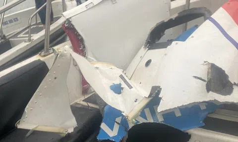 Ngư dân phát hiện trực thăng Bell 505 phát ra tiếng nổ trước khi rơi xuống biển