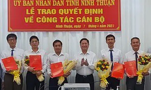Ninh Thuận luân chuyển, điều động và bổ nhiệm nhiều cán bộ chủ chốt
