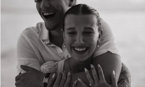 Sao 'Stranger Things' đính hôn ở tuổi 19