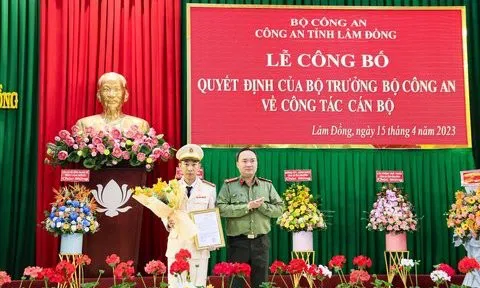 Lâm Đồng: Bổ nhiệm Phó Giám đốc Công an tỉnh
