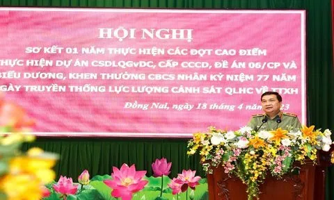 Đồng Nai: Hội nghị sơ kết thực hiện Dự án Cơ sở dữ liệu quốc gia về dân cư