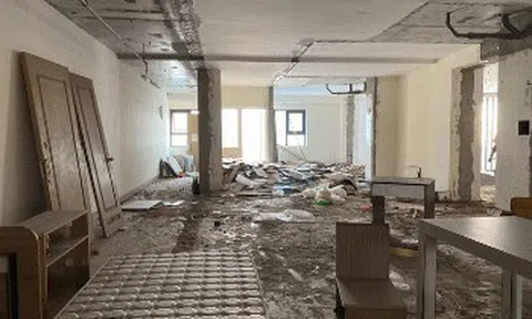 Hình ảnh tháo dỡ 78 căn hộ chung cư Mường Thanh ở Đà Nẵng