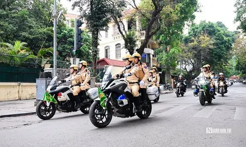 Ứng trực 24/7 bảo đảm trật tự, an toàn giao thông trong kỳ nghỉ lễ