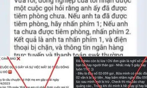 Thực hư thông tin nghe điện thoại bị mất sạch tiền trong tài khoản ngân hàng