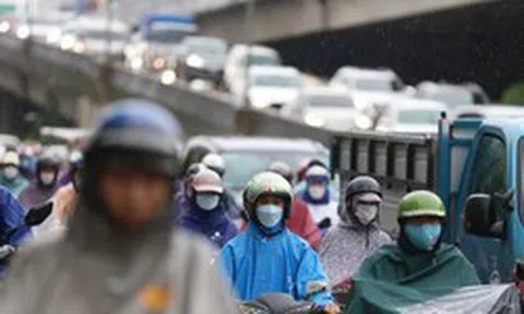 Đón không khí lạnh, miền Bắc chuyển mưa lớn