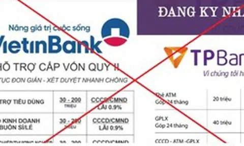 Bộ Công an cảnh báo 3 thủ đoạn mạo danh ngân hàng cho vay trực tuyến để lừa đảo