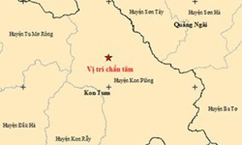 Lại liên tiếp xảy ra động đất ở Kon Tum
