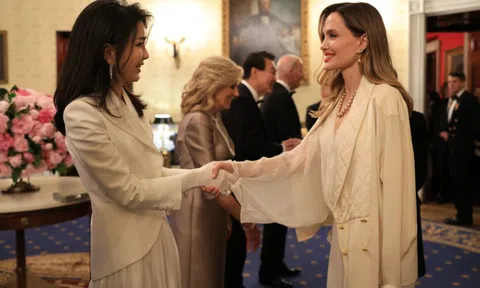 Angelina Jolie gặp Đệ nhất phu nhân Hàn Quốc