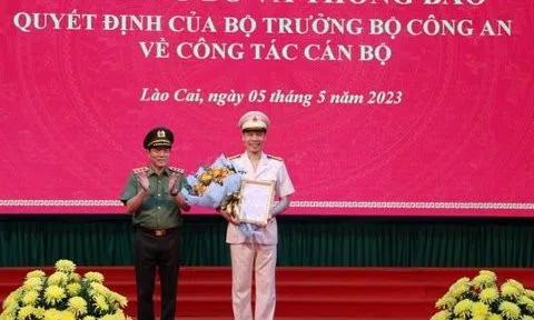 Bổ nhiệm tân Giám đốc Công an tỉnh Lào Cai