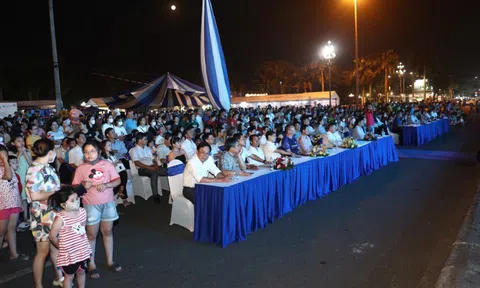 Anh Tú, Bảo Trâm khuấy động lễ khai mạc Quảng Ngãi Marathon