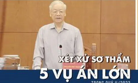 Trung ương yêu cầu xét xử sơ thẩm 5 vụ án lớn trong quý II/2023