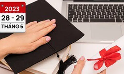 [Infographics] Các mốc thời gian quan trọng thi tốt nghiệp THPT 2023