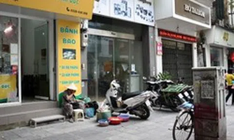 Cận cảnh loạt vỉa hè tuyến phố Hà Nội đủ điều kiện sử dụng tạm để buôn bán