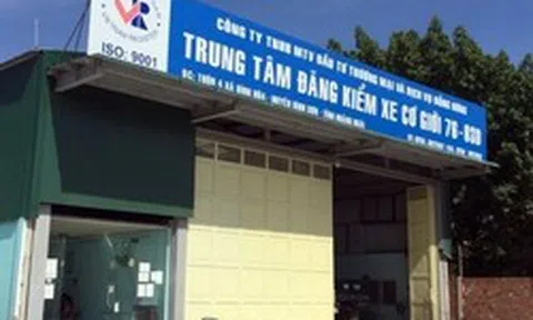 Bắt giám đốc và phó giám đốc một trung tâm đăng kiểm ở Quảng Ngãi
