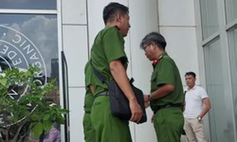 Công an kiểm tra công ty tài chính ở trung tâm TPHCM