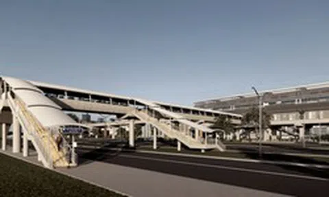 Diện mạo 9 cầu bộ hành kết nối với các ga trên cao của tuyến metro số 1 TPHCM