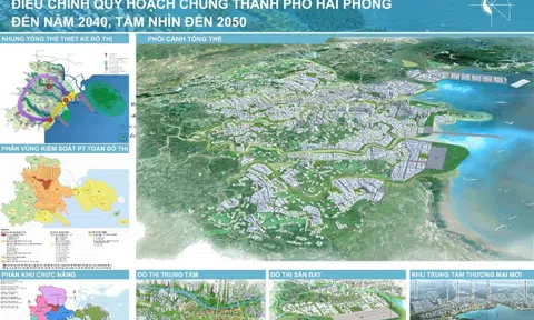 Hải Phòng công bố điều chỉnh quy hoạch chung thành phố