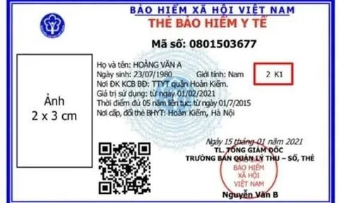 Nhìn ký hiệu này trên thẻ BHYT, biết mức hưởng cao nhất là bao nhiêu