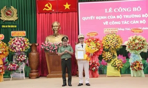 Thượng tá Nguyễn Mạnh Toàn làm Phó Giám đốc Công an tỉnh Đồng Nai