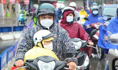 Miền Bắc, miền Trung đón mưa kéo dài nhiều ngày