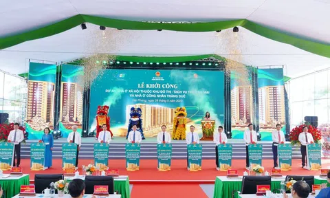 Khởi công khu nhà ở xã hội gần 1.600 tỉ đồng