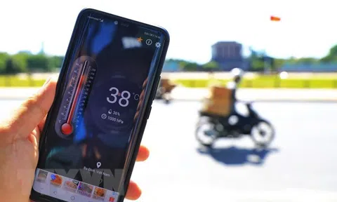 Ngày 1/6, nhiệt độ cao nhất ở Mường La lên tới 43,8 độ C