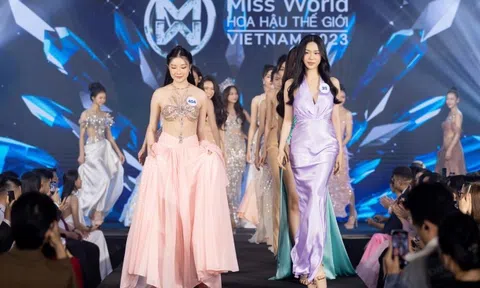 Dàn thí sinh Miss World Vietnam ra mắt