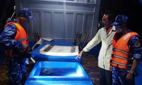 Cảnh sát biển phát hiện tàu vận chuyển 170.000 lít dầu DO trái phép