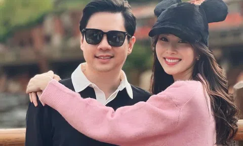 Hoa hậu Đặng Thu Thảo tận hưởng cuộc sống bên chồng con