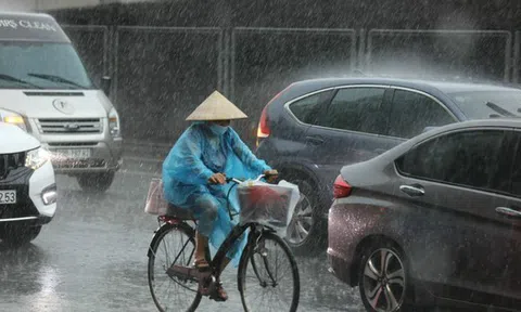 Từ chiều tối nay, miền Bắc chuyển mưa lớn dài ngày