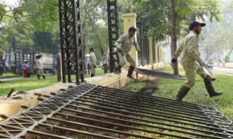 Hà Nội xem xét tháo dỡ toàn bộ hàng rào công viên Thống Nhất