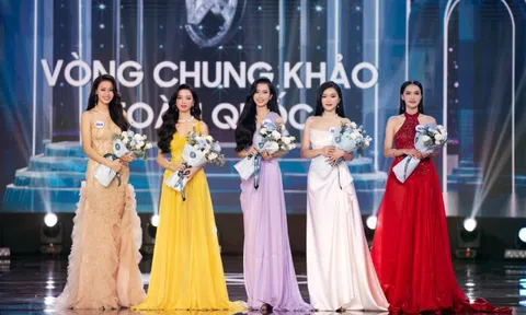 'Người đẹp biển' Đào Thị Hiền ở Miss World Vietnam