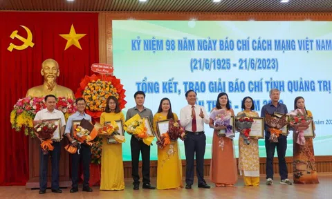 Báo Người Lao Động đoạt giải A Giải Báo chí tỉnh Quảng Trị