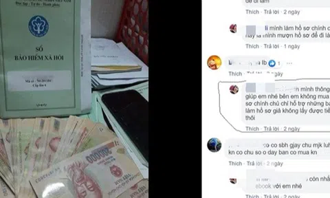 Bán hớ sổ BHXH, người đàn ông mất cả trăm triệu đồng