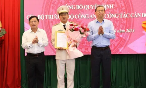 Thượng tá Phan Văn Triều làm Phó Giám đốc Công an tỉnh Tây Ninh