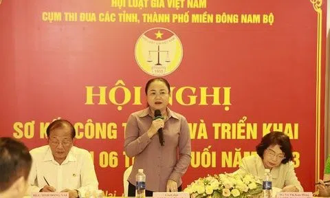 Hội Luật gia tỉnh Đồng Nai tổ chức hội nghị sơ kết 6 tháng đầu năm