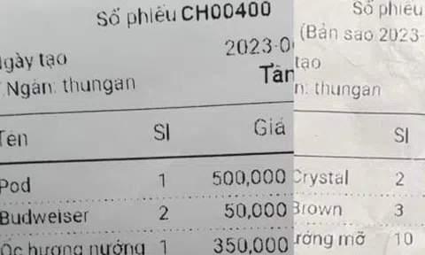 Hà Nội: Xác minh quán ăn trên phố Tạ Hiện bị tố 'chặt chém' khách hàng